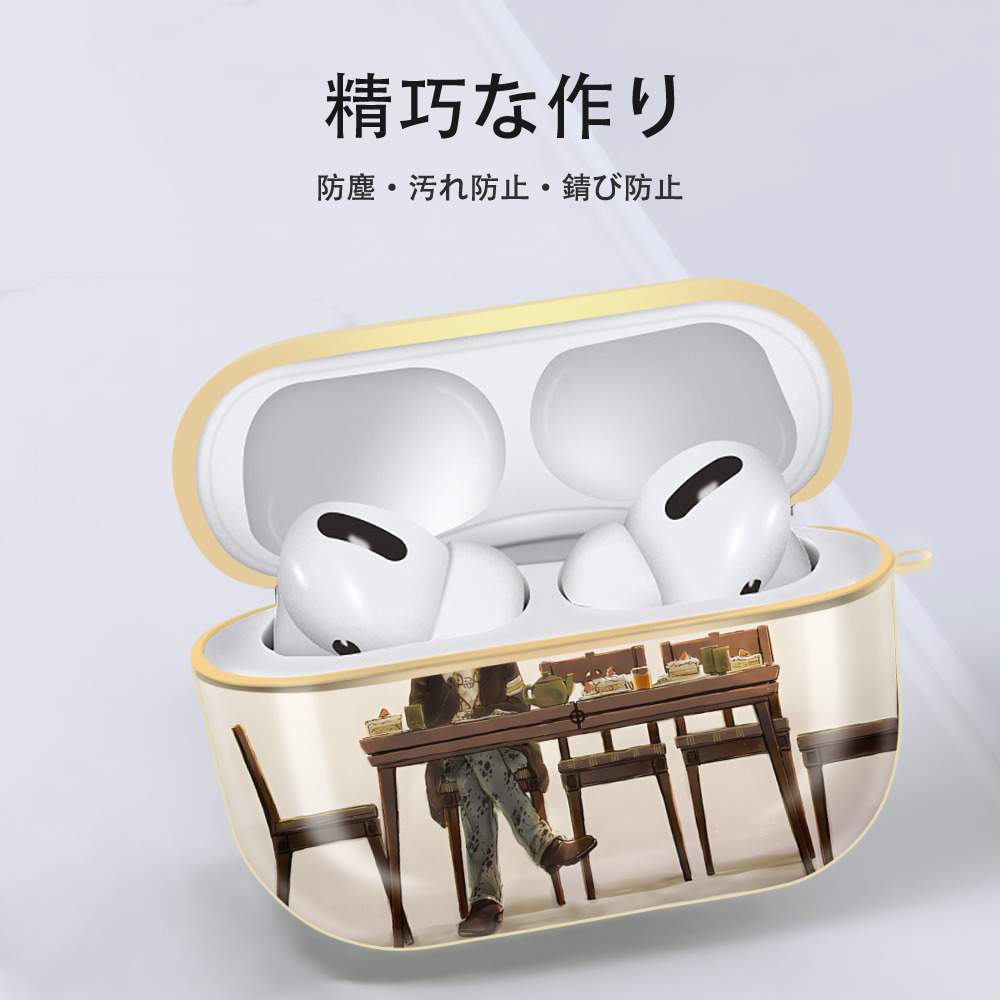 ワンピース ONE PIECE 【AirPods Pro用】ハードシェル保護ケース｜耐衝撃・防指紋・カラビナ付き商品仕様