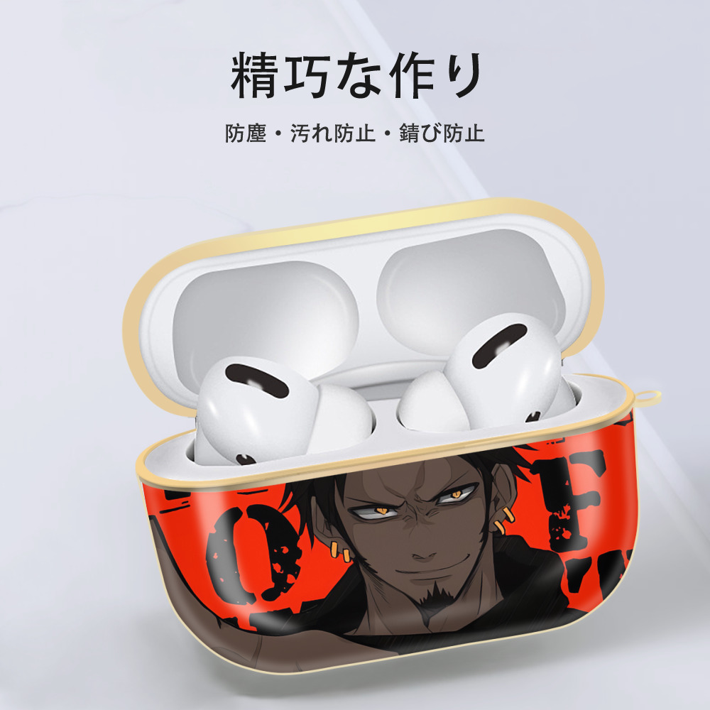 ワンピース ONE PIECE 【AirPods Pro用】ハードシェル保護ケース｜耐衝撃・防指紋・カラビナ付き商品仕様