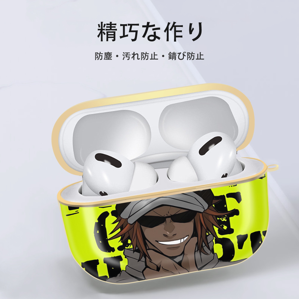 ワンピース ONE PIECE 【AirPods Pro用】ハードシェル保護ケース｜耐衝撃・防指紋・カラビナ付き商品仕様