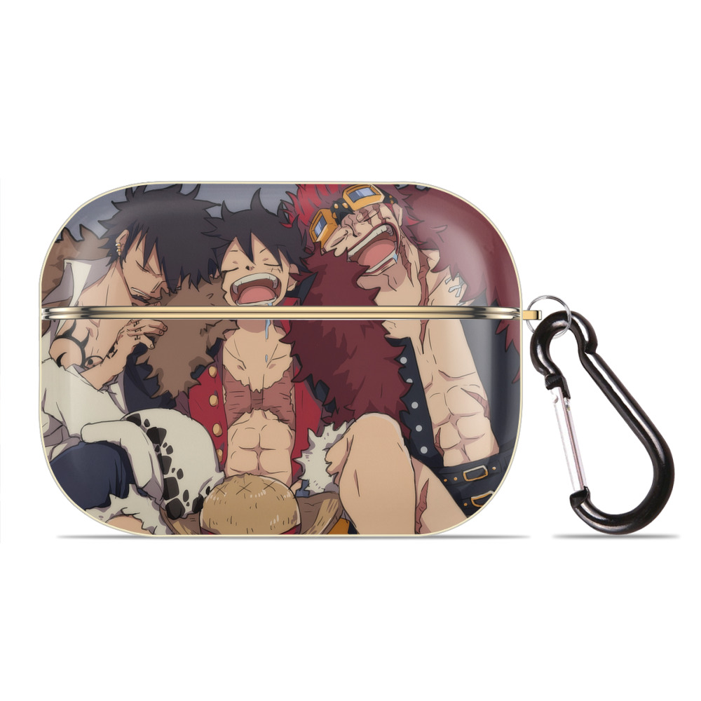 （画像用） ワンピース ONE PIECE 【AirPods Pro用】ハードシェル保護ケース｜耐衝撃・防指紋・カラビナ付き商品仕様