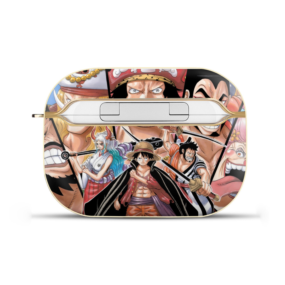 （画像用） ワンピース ONE PIECE 【AirPods Pro用】ハードシェル保護ケース｜耐衝撃・防指紋・カラビナ付き商品仕様