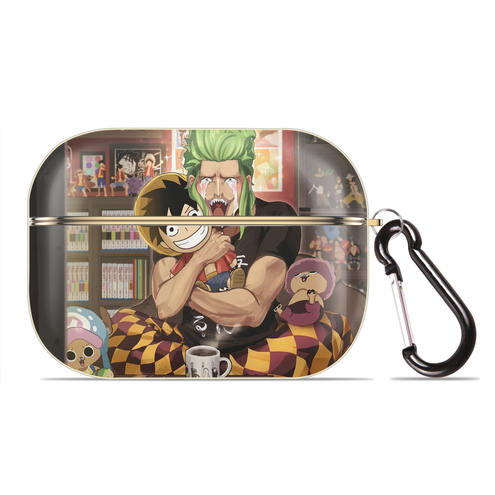 （画像用） ワンピース ONE PIECE 【AirPods Pro用】ハードシェル保護ケース｜耐衝撃・防指紋・カラビナ付き商品仕様