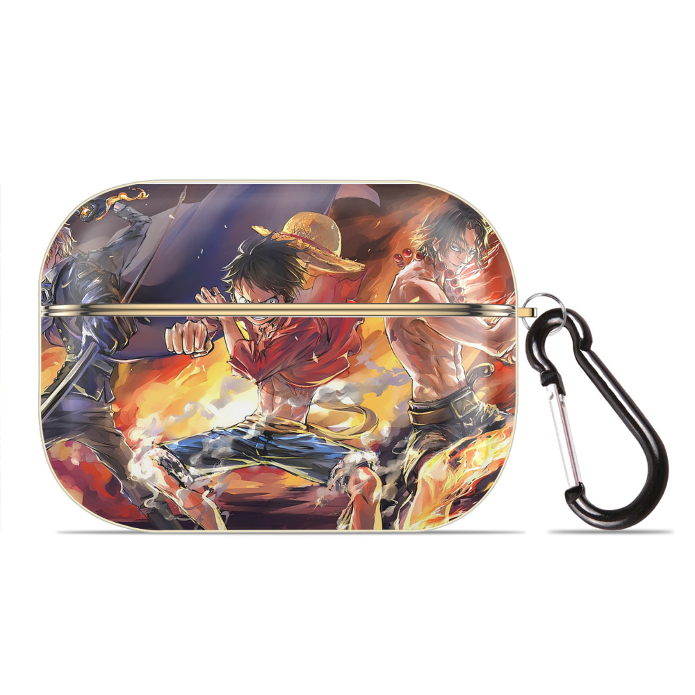 （画像用） ワンピース ONE PIECE 【AirPods Pro用】ハードシェル保護ケース｜耐衝撃・防指紋・カラビナ付き商品仕様