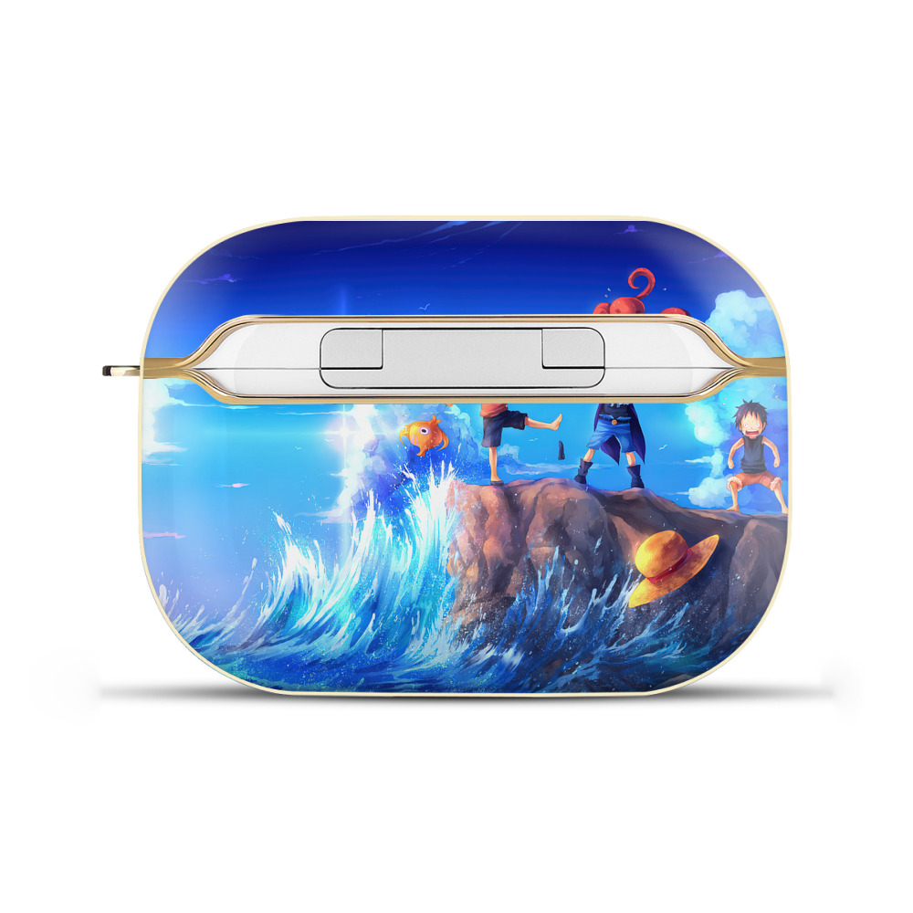 （画像用） ワンピース ONE PIECE 【AirPods Pro用】ハードシェル保護ケース｜耐衝撃・防指紋・カラビナ付き商品仕様