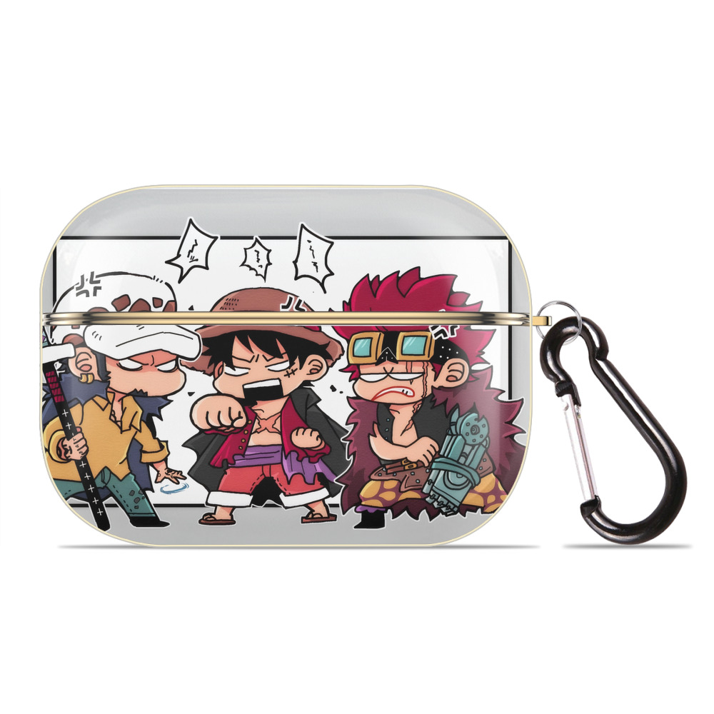 （画像用） ワンピース ONE PIECE 【AirPods Pro用】ハードシェル保護ケース｜耐衝撃・防指紋・カラビナ付き商品仕様