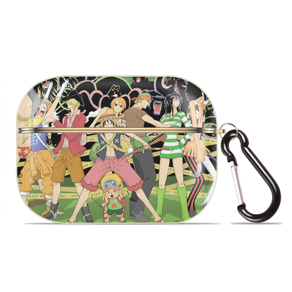 （画像用） ワンピース ONE PIECE 【AirPods Pro用】ハードシェル保護ケース｜耐衝撃・防指紋・カラビナ付き商品仕様