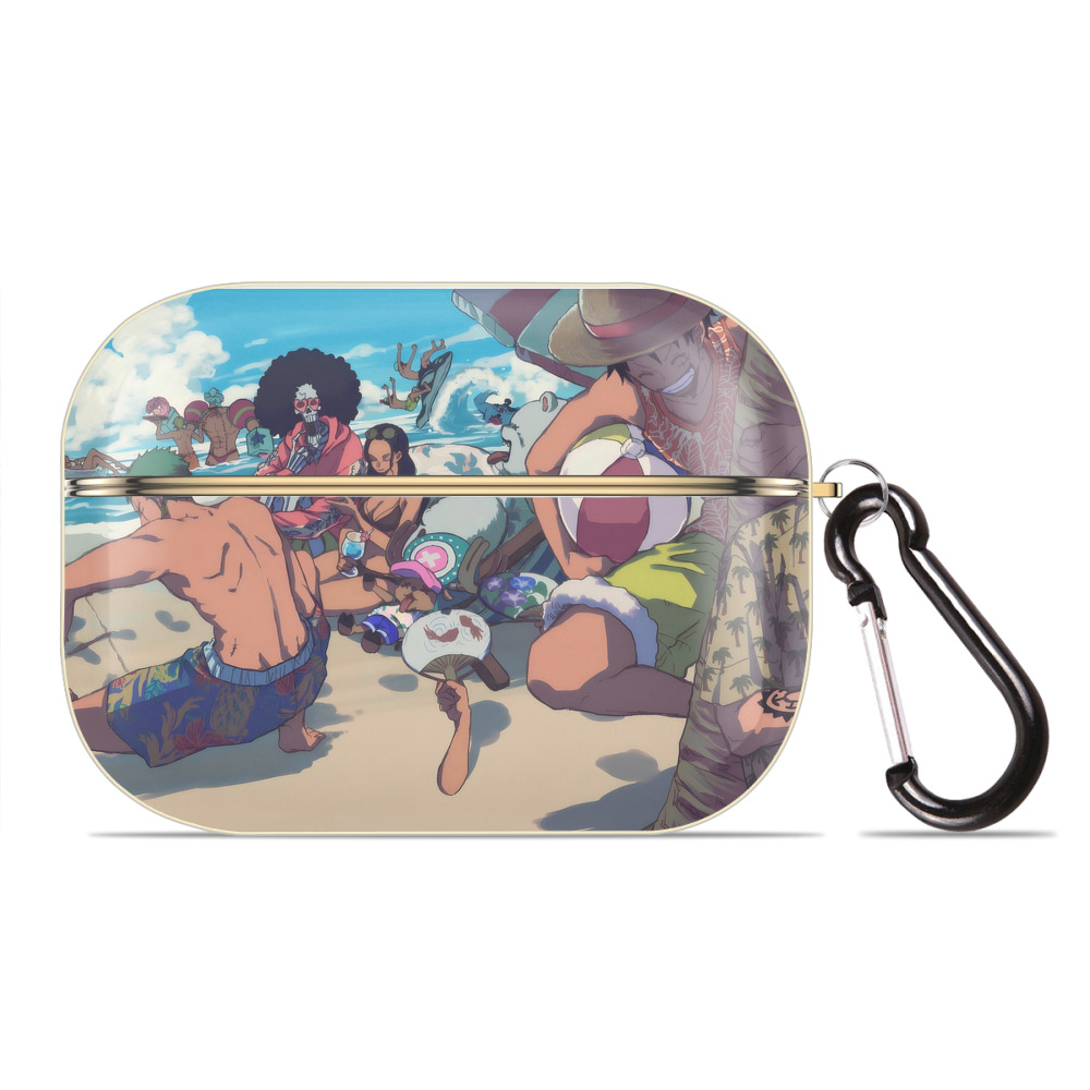 （画像用） ワンピース ONE PIECE 【AirPods Pro用】ハードシェル保護ケース｜耐衝撃・防指紋・カラビナ付き商品仕様