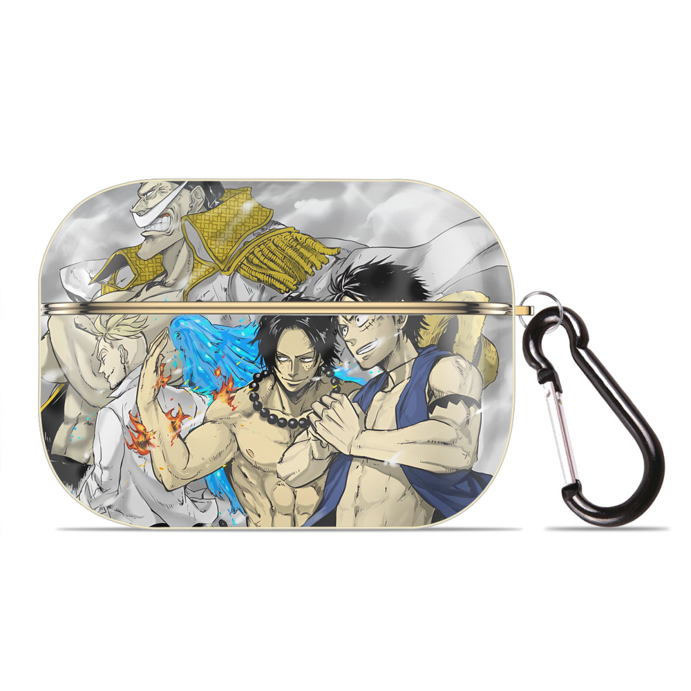 （画像用） ワンピース ONE PIECE 【AirPods Pro用】ハードシェル保護ケース｜耐衝撃・防指紋・カラビナ付き商品仕様