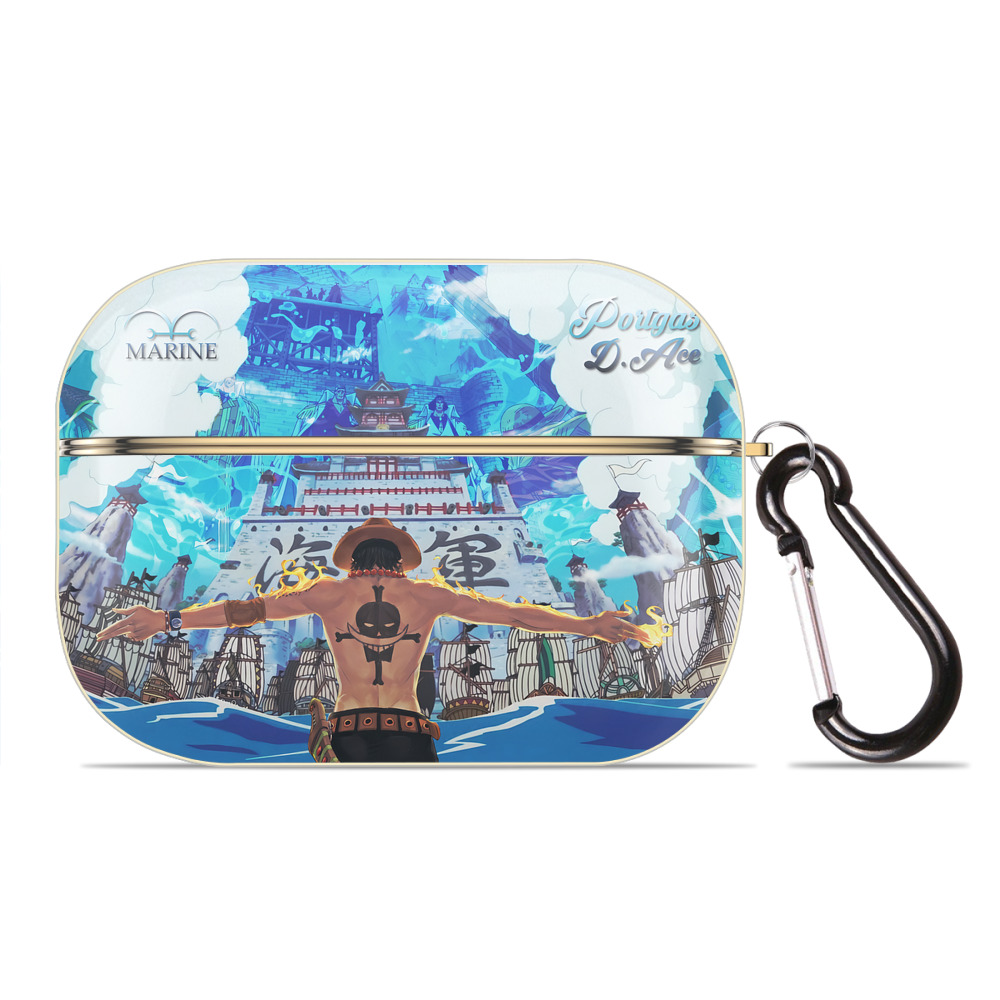 （画像用） ワンピース ONE PIECE 【AirPods Pro用】ハードシェル保護ケース｜耐衝撃・防指紋・カラビナ付き商品仕様