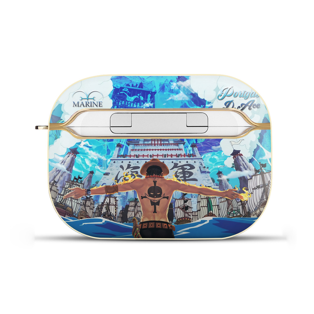 （画像用） ワンピース ONE PIECE 【AirPods Pro用】ハードシェル保護ケース｜耐衝撃・防指紋・カラビナ付き商品仕様