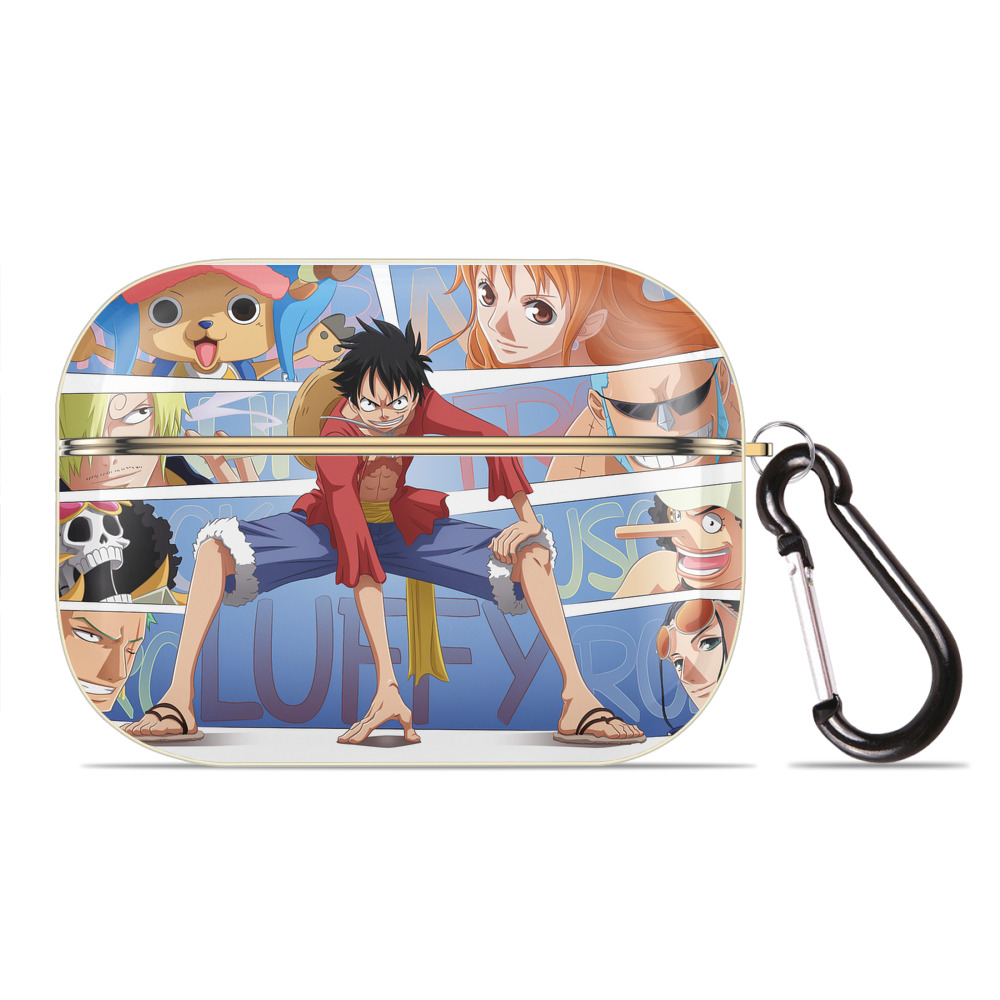 （画像用） ワンピース ONE PIECE 【AirPods Pro用】ハードシェル保護ケース｜耐衝撃・防指紋・カラビナ付き商品仕様