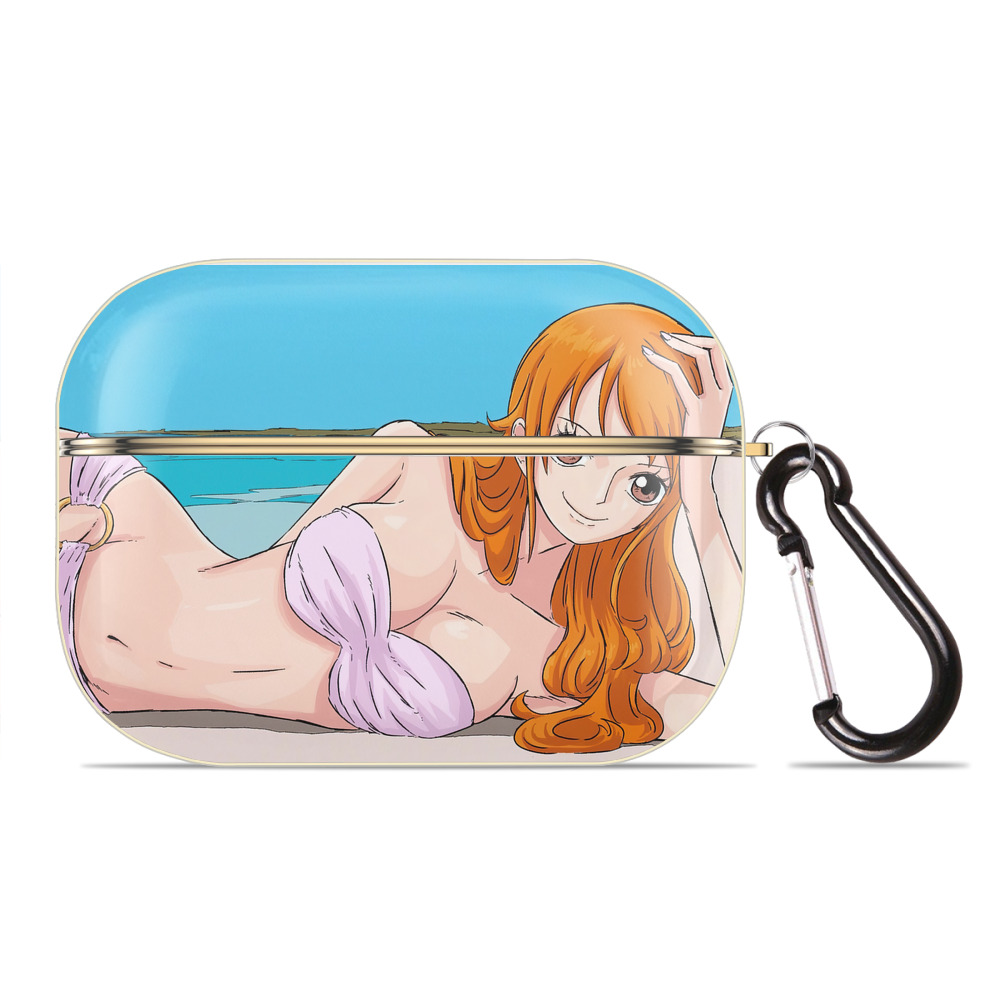 （画像用） ワンピース ONE PIECE 【AirPods Pro用】ハードシェル保護ケース｜耐衝撃・防指紋・カラビナ付き商品仕様