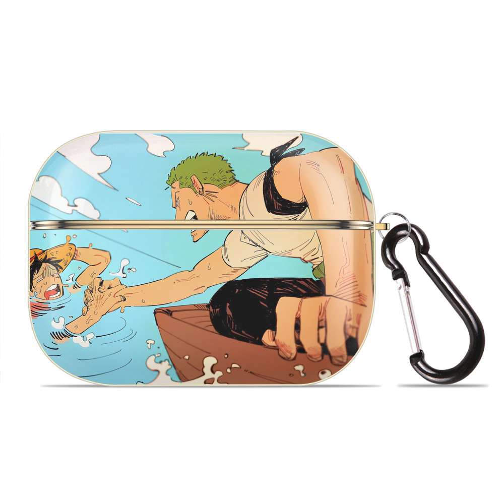 （画像用） ワンピース ONE PIECE 【AirPods Pro用】ハードシェル保護ケース｜耐衝撃・防指紋・カラビナ付き商品仕様