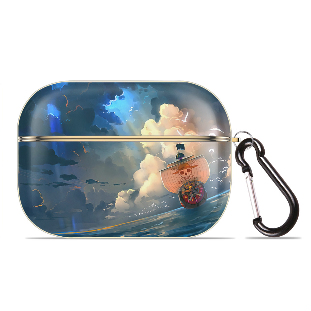（画像用） ワンピース ONE PIECE 【AirPods Pro用】ハードシェル保護ケース｜耐衝撃・防指紋・カラビナ付き商品仕様