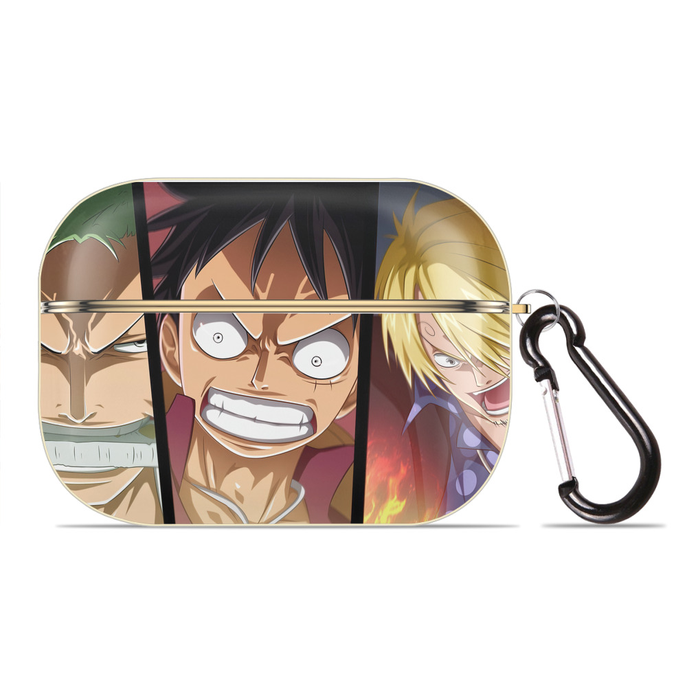 （画像用） ワンピース ONE PIECE 【AirPods Pro用】ハードシェル保護ケース｜耐衝撃・防指紋・カラビナ付き商品仕様