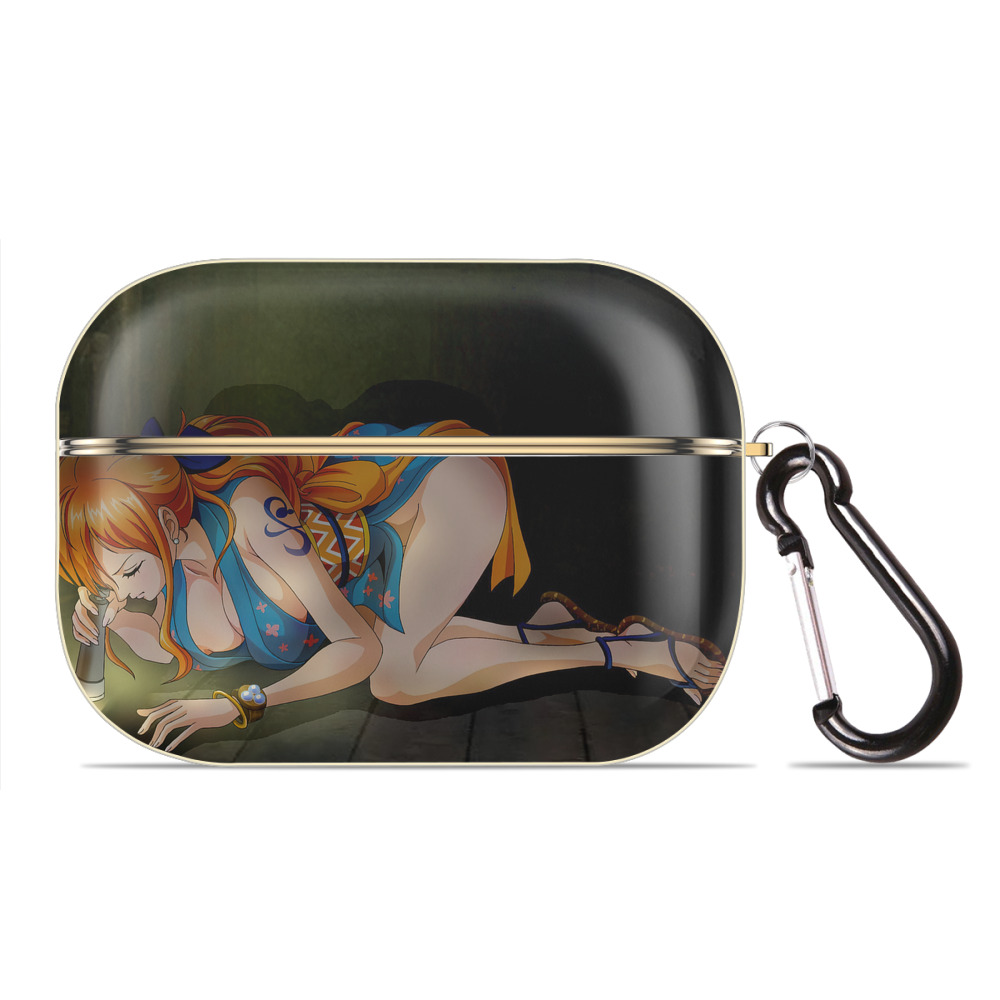 （画像用） ワンピース ONE PIECE 【AirPods Pro用】ハードシェル保護ケース｜耐衝撃・防指紋・カラビナ付き商品仕様