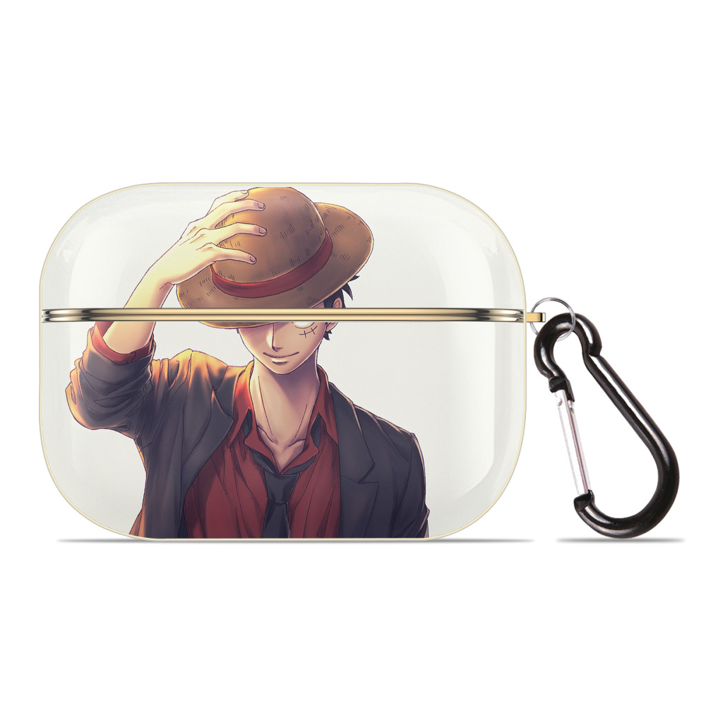 （画像用） ワンピース ONE PIECE 【AirPods Pro用】ハードシェル保護ケース｜耐衝撃・防指紋・カラビナ付き商品仕様