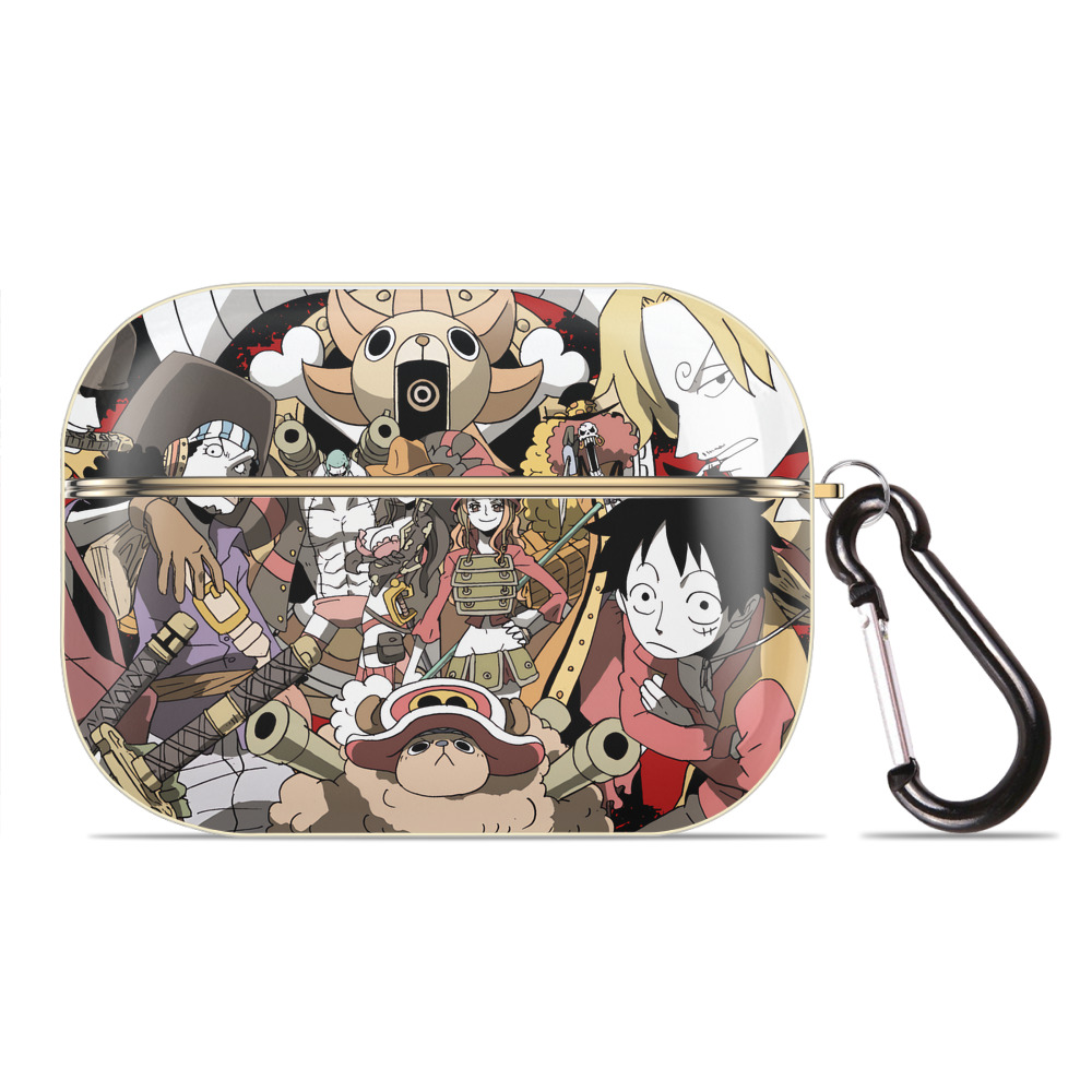（画像用） ワンピース ONE PIECE 【AirPods Pro用】ハードシェル保護ケース｜耐衝撃・防指紋・カラビナ付き商品仕様