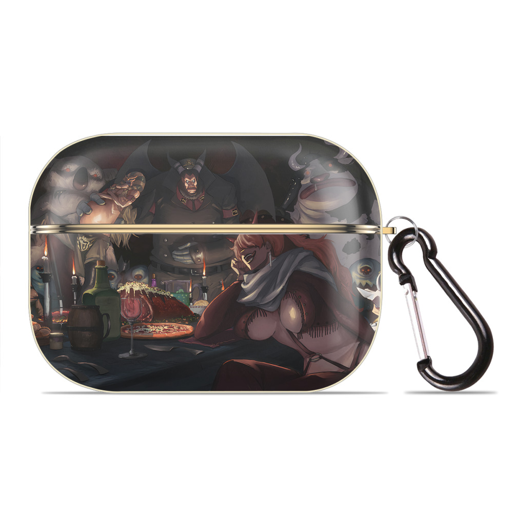 （画像用） ワンピース ONE PIECE 【AirPods Pro用】ハードシェル保護ケース｜耐衝撃・防指紋・カラビナ付き商品仕様