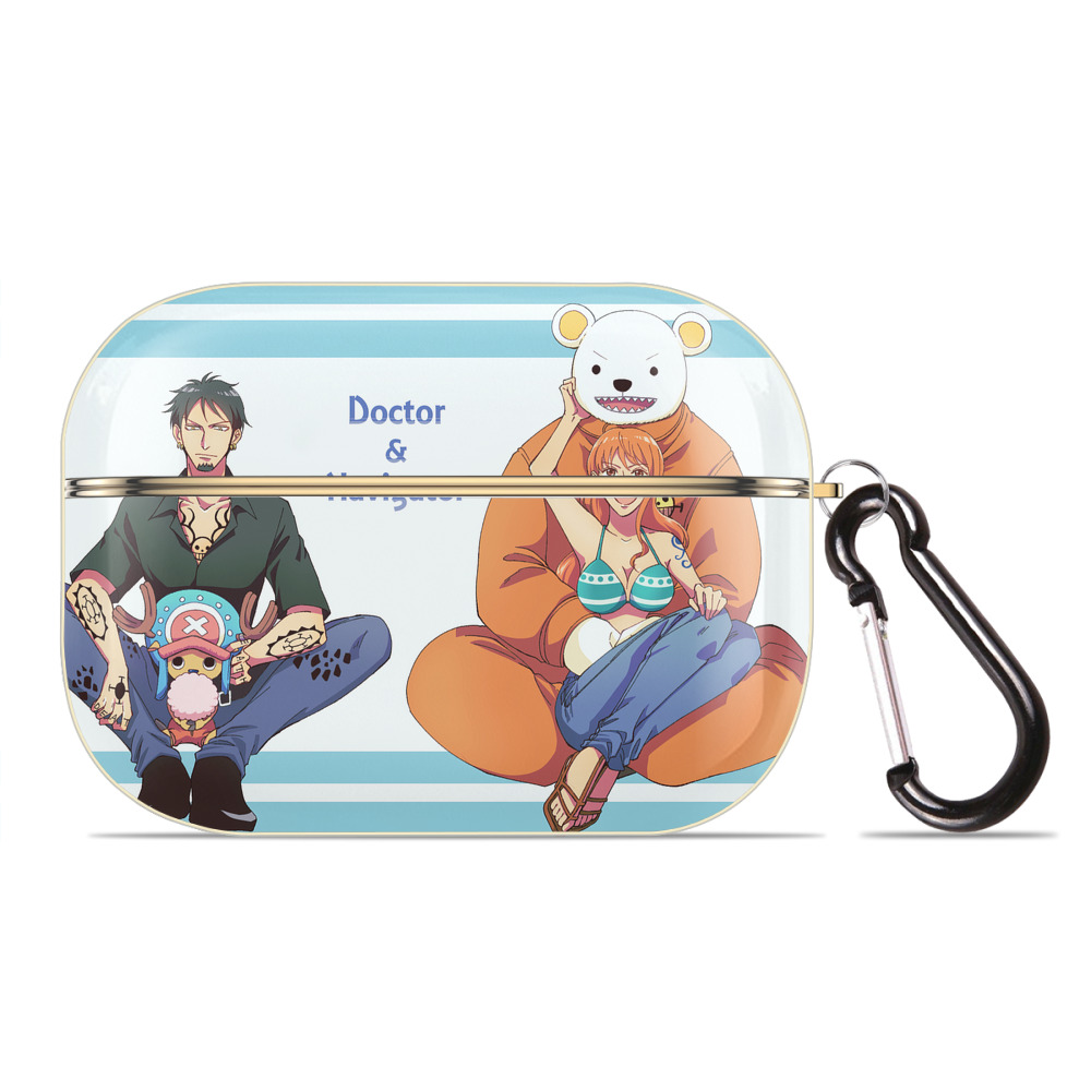（画像用） ワンピース ONE PIECE 【AirPods Pro用】ハードシェル保護ケース｜耐衝撃・防指紋・カラビナ付き商品仕様