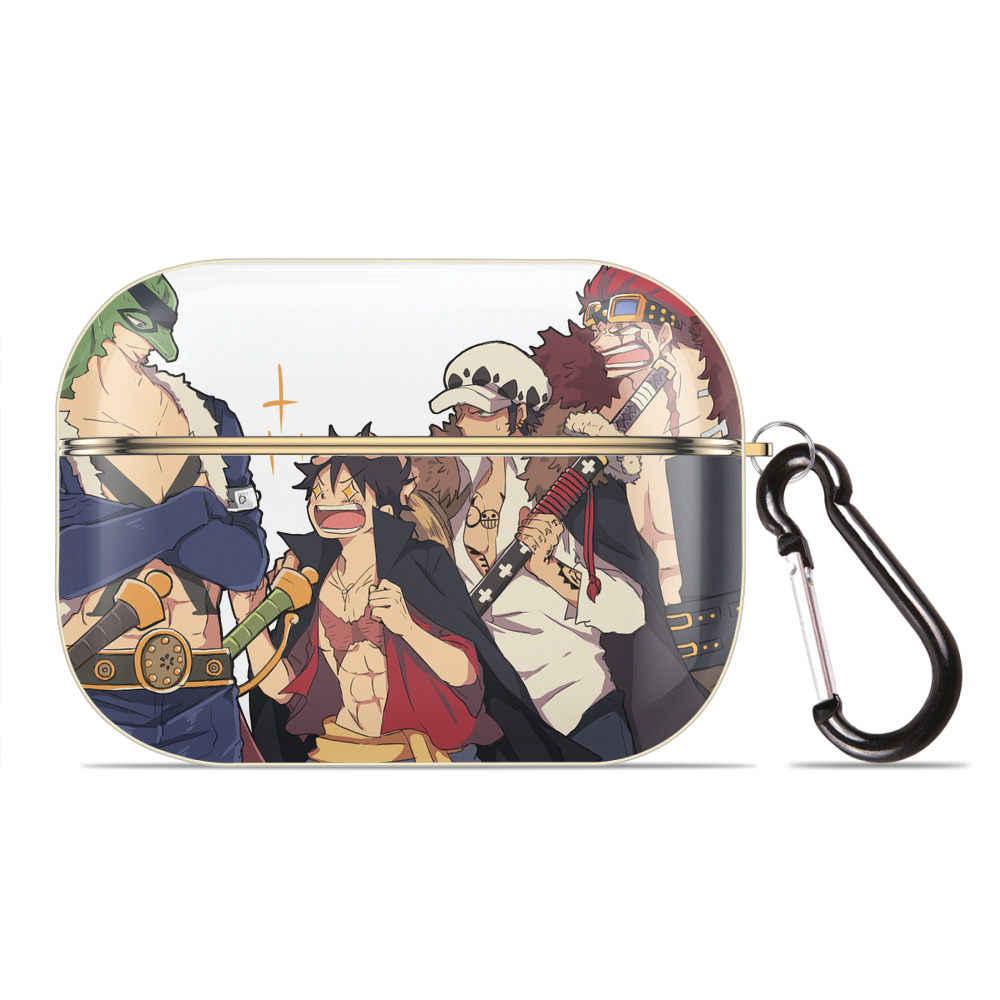 （画像用） ワンピース ONE PIECE 【AirPods Pro用】ハードシェル保護ケース｜耐衝撃・防指紋・カラビナ付き商品仕様