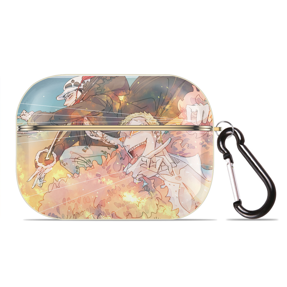 （画像用） ワンピース ONE PIECE 【AirPods Pro用】ハードシェル保護ケース｜耐衝撃・防指紋・カラビナ付き商品仕様