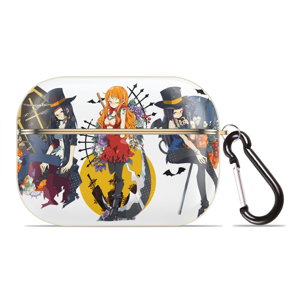 （画像用） ワンピース ONE PIECE 【AirPods Pro用】ハードシェル保護ケース｜耐衝撃・防指紋・カラビナ付き商品仕様
