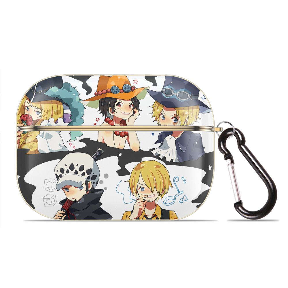 （画像用） ワンピース ONE PIECE 【AirPods Pro用】ハードシェル保護ケース｜耐衝撃・防指紋・カラビナ付き商品仕様