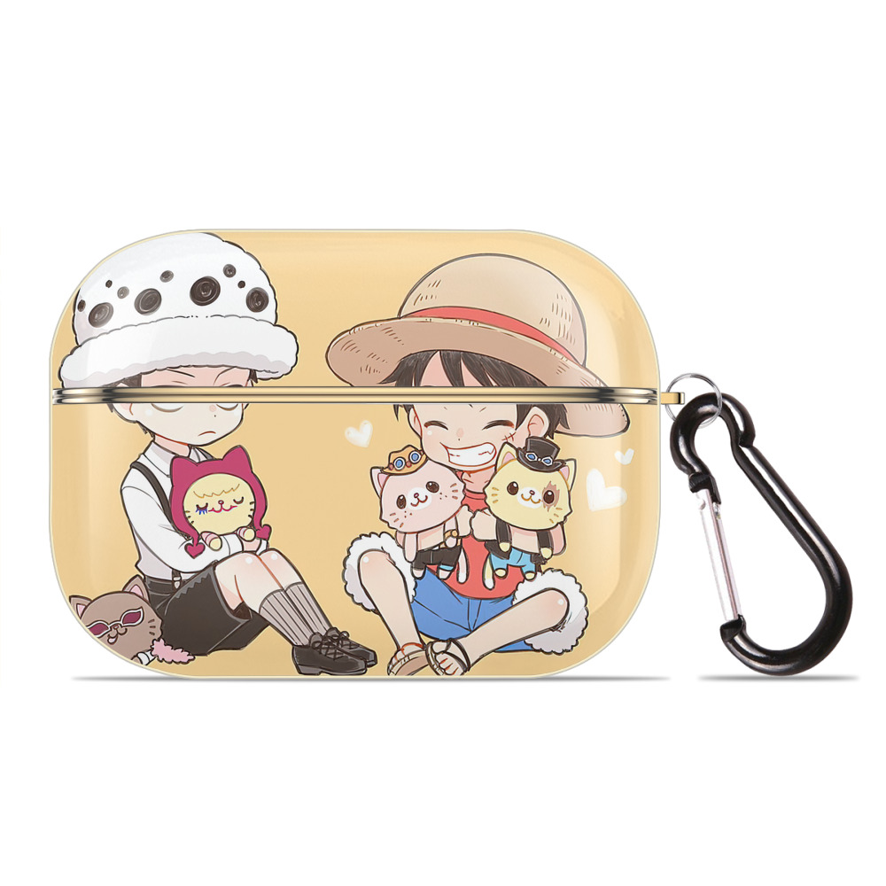 （画像用） ワンピース ONE PIECE 【AirPods Pro用】ハードシェル保護ケース｜耐衝撃・防指紋・カラビナ付き商品仕様