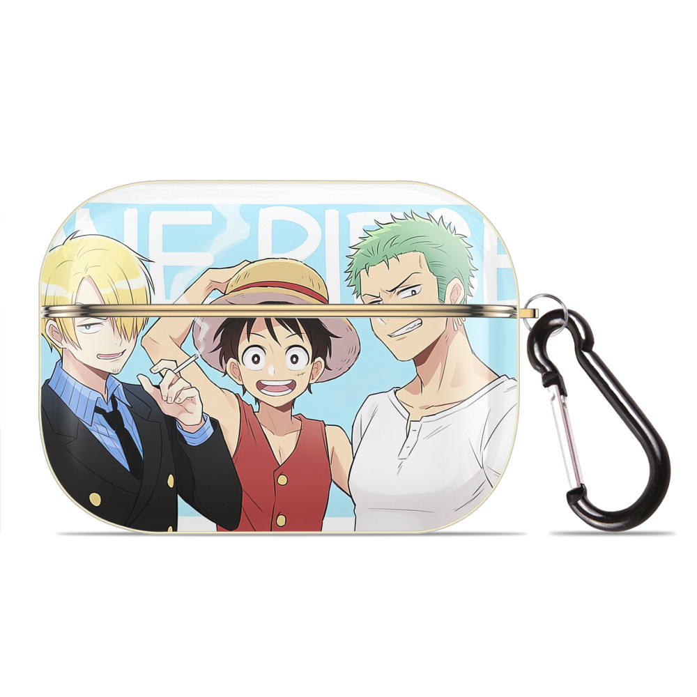 （画像用） ワンピース ONE PIECE 【AirPods Pro用】ハードシェル保護ケース｜耐衝撃・防指紋・カラビナ付き商品仕様