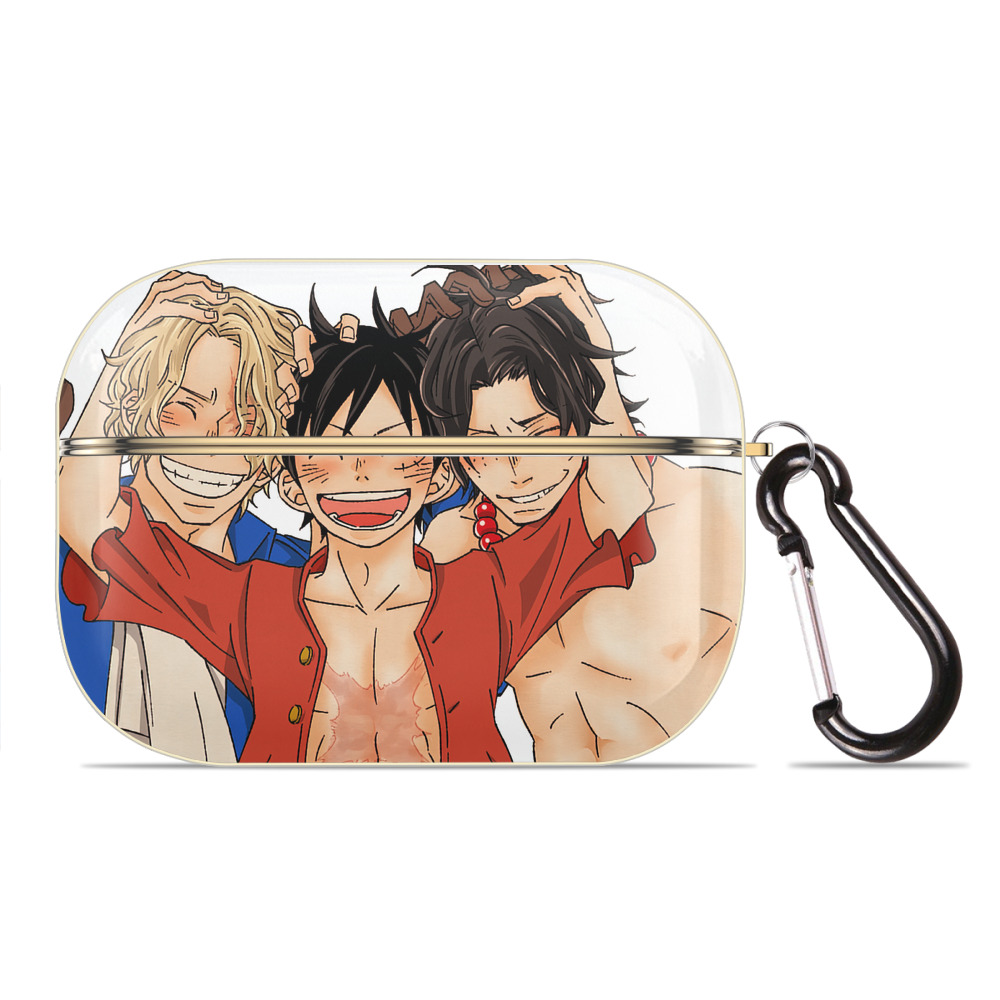（画像用） ワンピース ONE PIECE 【AirPods Pro用】ハードシェル保護ケース｜耐衝撃・防指紋・カラビナ付き商品仕様