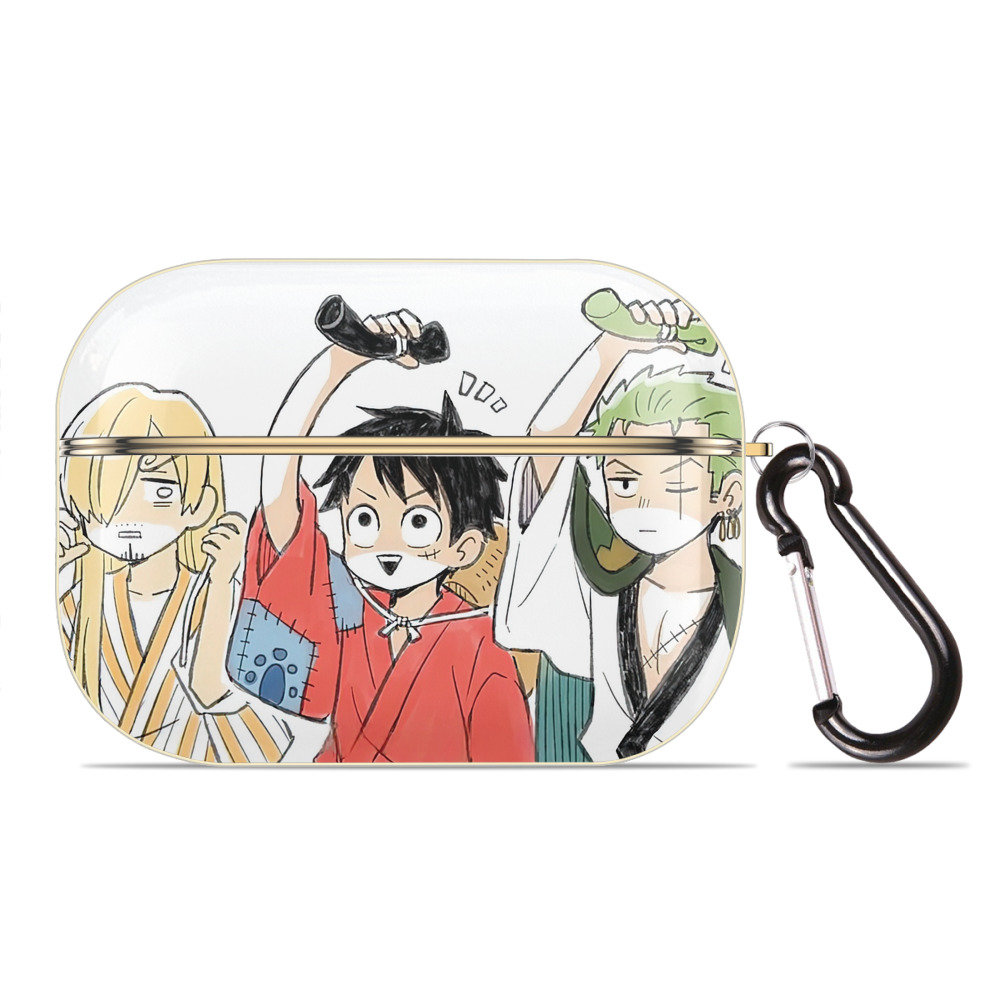 （画像用） ワンピース ONE PIECE 【AirPods Pro用】ハードシェル保護ケース｜耐衝撃・防指紋・カラビナ付き商品仕様