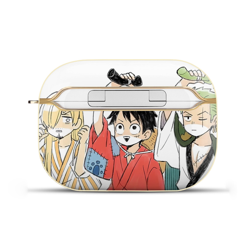 （画像用） ワンピース ONE PIECE 【AirPods Pro用】ハードシェル保護ケース｜耐衝撃・防指紋・カラビナ付き商品仕様