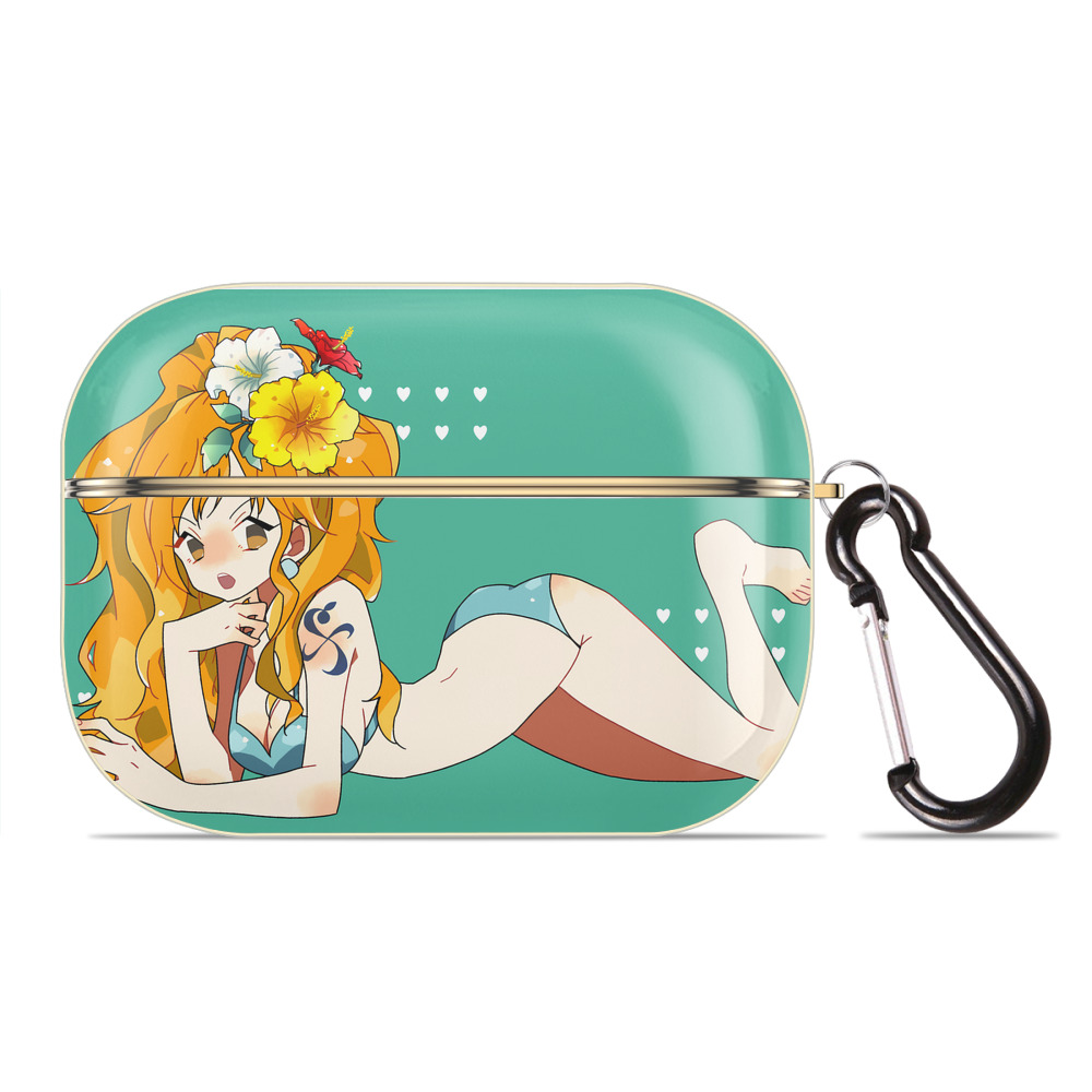 （画像用） ワンピース ONE PIECE 【AirPods Pro用】ハードシェル保護ケース｜耐衝撃・防指紋・カラビナ付き商品仕様