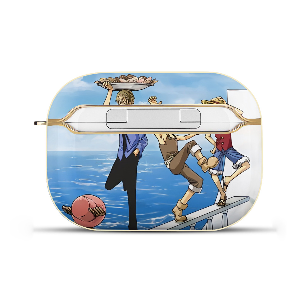 （画像用） ワンピース ONE PIECE 【AirPods Pro用】ハードシェル保護ケース｜耐衝撃・防指紋・カラビナ付き商品仕様