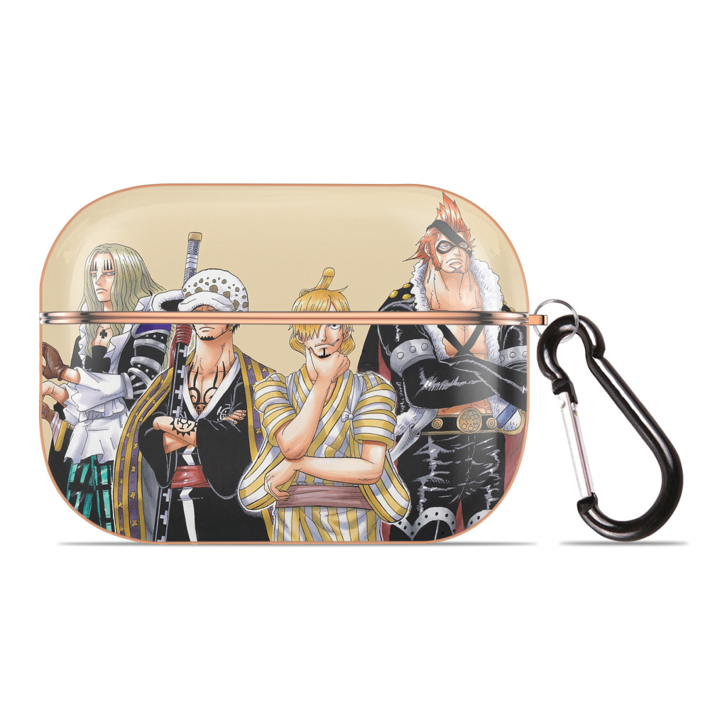 （画像用） ワンピース ONE PIECE 【AirPods Pro用】ハードシェル保護ケース｜耐衝撃・防指紋・カラビナ付き商品仕様
