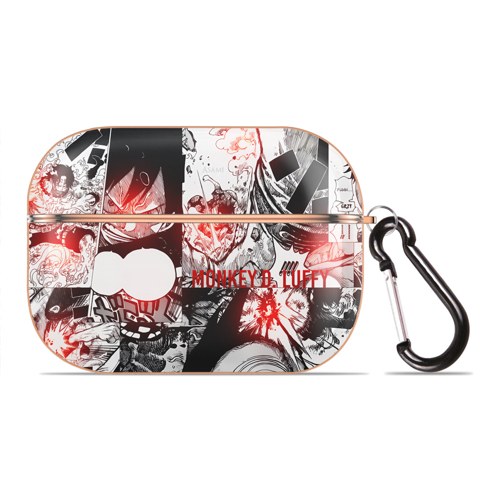 （画像用） ワンピース ONE PIECE 【AirPods Pro用】ハードシェル保護ケース｜耐衝撃・防指紋・カラビナ付き商品仕様