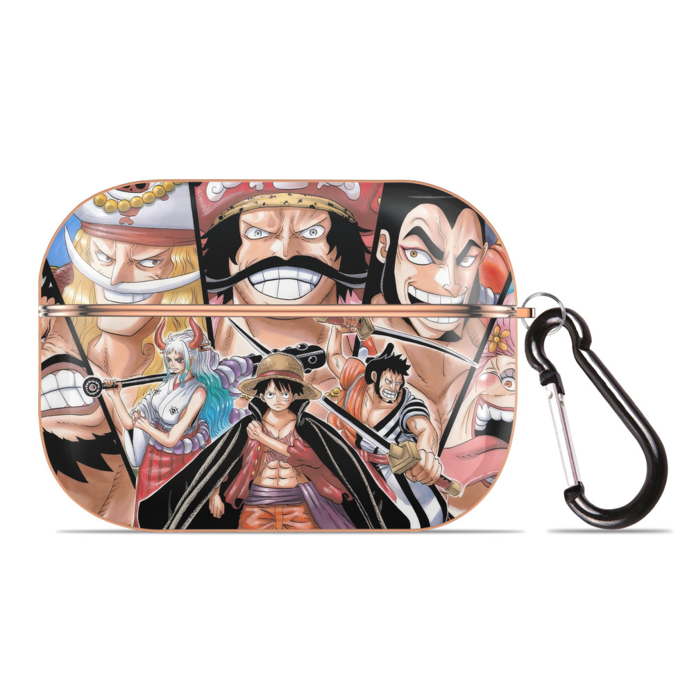 （画像用） ワンピース ONE PIECE 【AirPods Pro用】ハードシェル保護ケース｜耐衝撃・防指紋・カラビナ付き商品仕様