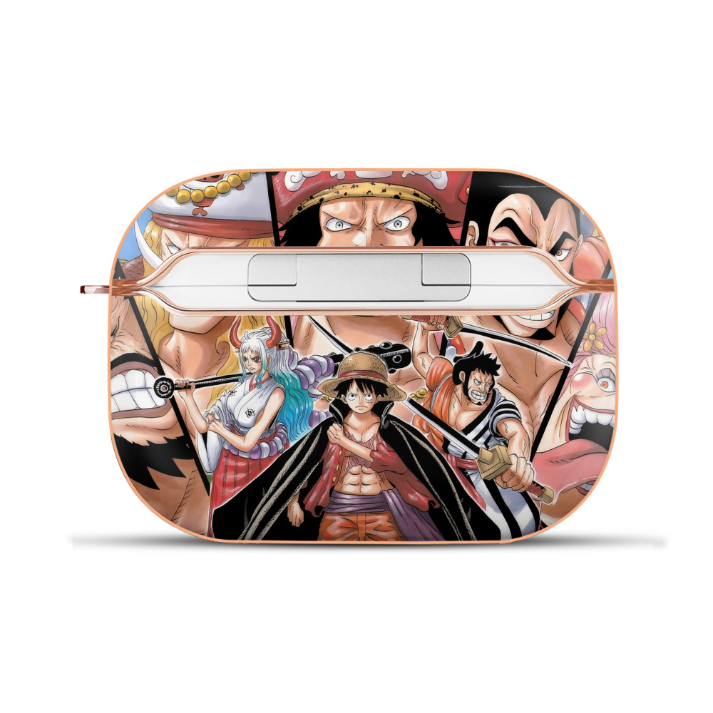 ワンピース ONE PIECE 【AirPods Pro用】ハードシェル保護ケース｜耐衝撃・防指紋・カラビナ付き商品仕様
