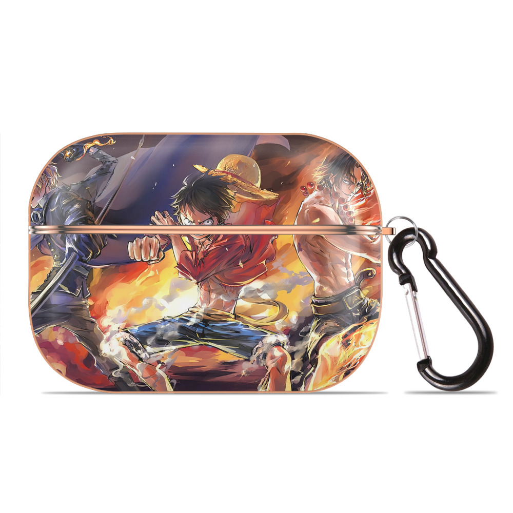 （画像用） ワンピース ONE PIECE 【AirPods Pro用】ハードシェル保護ケース｜耐衝撃・防指紋・カラビナ付き商品仕様