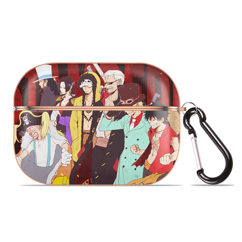 （画像用） ワンピース ONE PIECE 【AirPods Pro用】ハードシェル保護ケース｜耐衝撃・防指紋・カラビナ付き商品仕様
