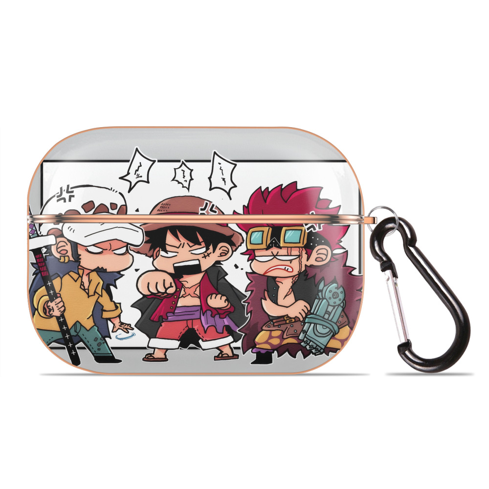 （画像用） ワンピース ONE PIECE 【AirPods Pro用】ハードシェル保護ケース｜耐衝撃・防指紋・カラビナ付き商品仕様