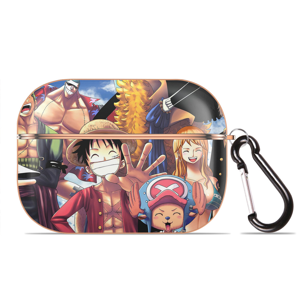 （画像用） ワンピース ONE PIECE 【AirPods Pro用】ハードシェル保護ケース｜耐衝撃・防指紋・カラビナ付き商品仕様