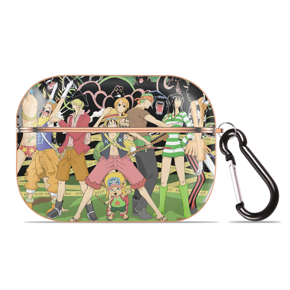 （画像用） ワンピース ONE PIECE 【AirPods Pro用】ハードシェル保護ケース｜耐衝撃・防指紋・カラビナ付き商品仕様