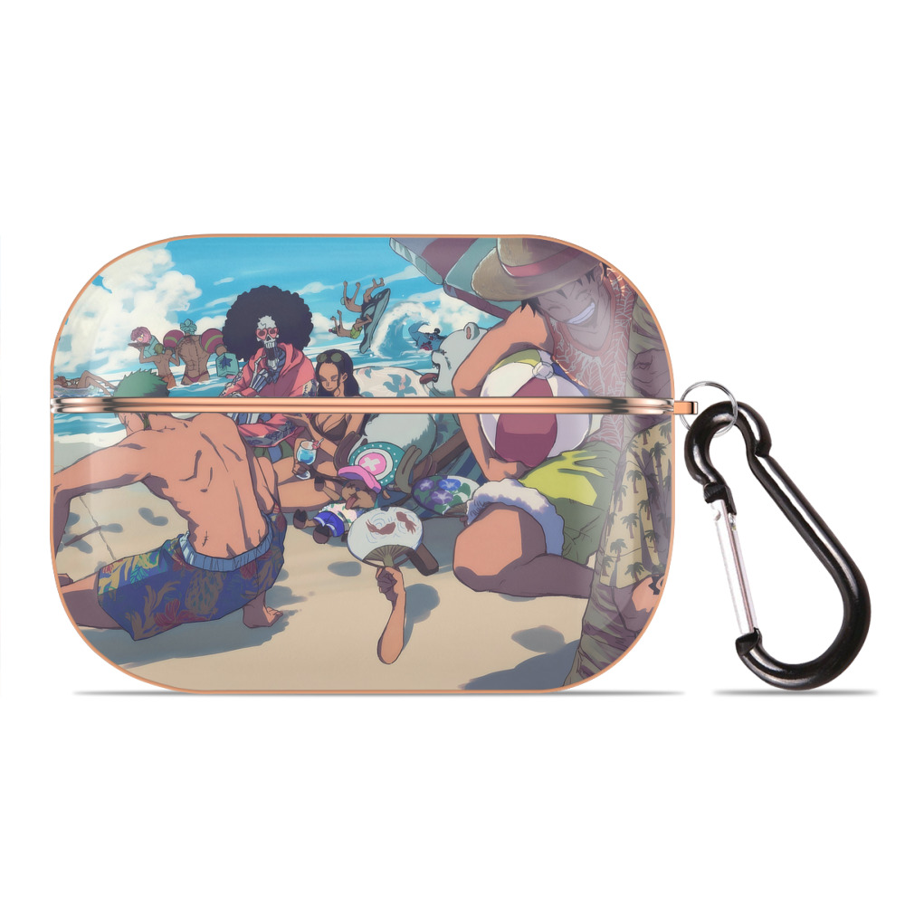 （画像用） ワンピース ONE PIECE 【AirPods Pro用】ハードシェル保護ケース｜耐衝撃・防指紋・カラビナ付き商品仕様