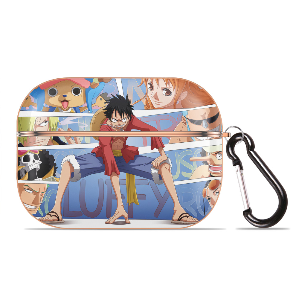 （画像用） ワンピース ONE PIECE 【AirPods Pro用】ハードシェル保護ケース｜耐衝撃・防指紋・カラビナ付き商品仕様