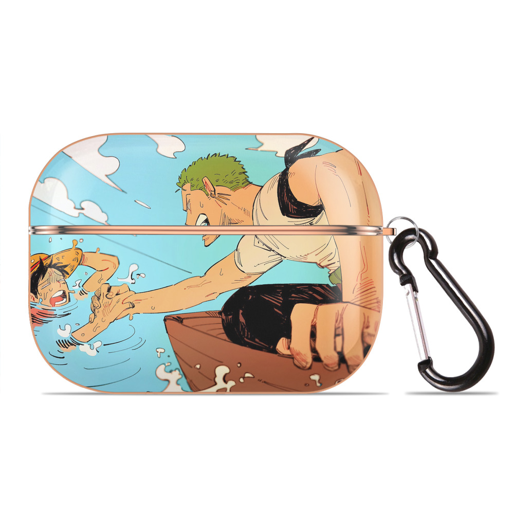 （画像用） ワンピース ONE PIECE 【AirPods Pro用】ハードシェル保護ケース｜耐衝撃・防指紋・カラビナ付き商品仕様