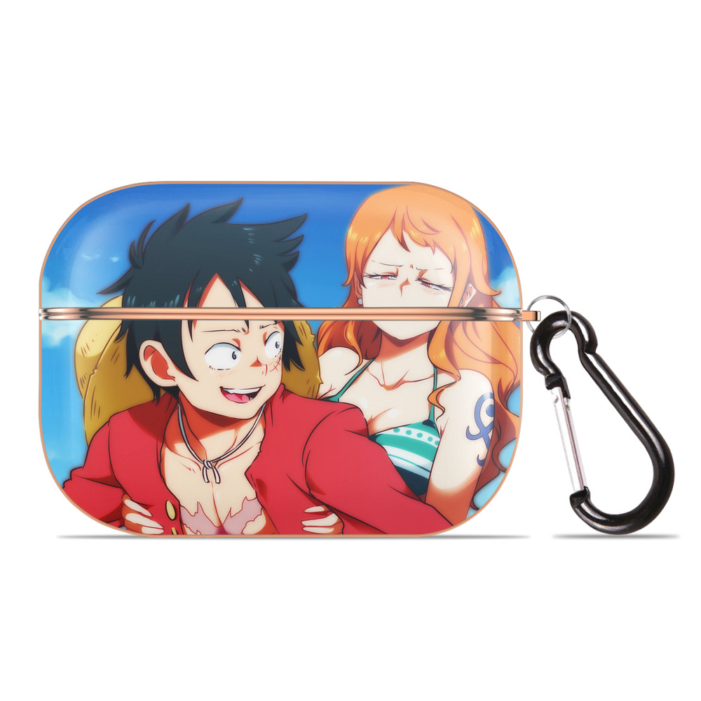 （画像用） ワンピース ONE PIECE 【AirPods Pro用】ハードシェル保護ケース｜耐衝撃・防指紋・カラビナ付き商品仕様