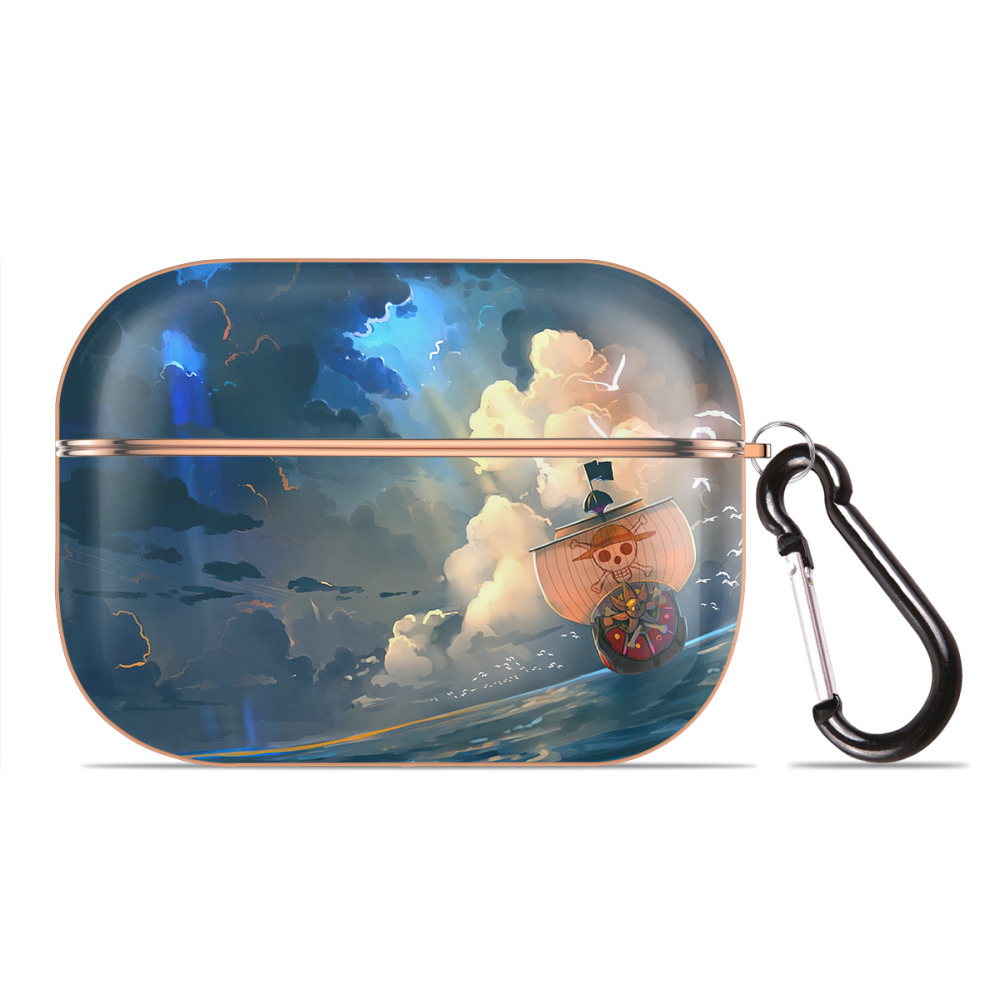 （画像用） ワンピース ONE PIECE 【AirPods Pro用】ハードシェル保護ケース｜耐衝撃・防指紋・カラビナ付き商品仕様