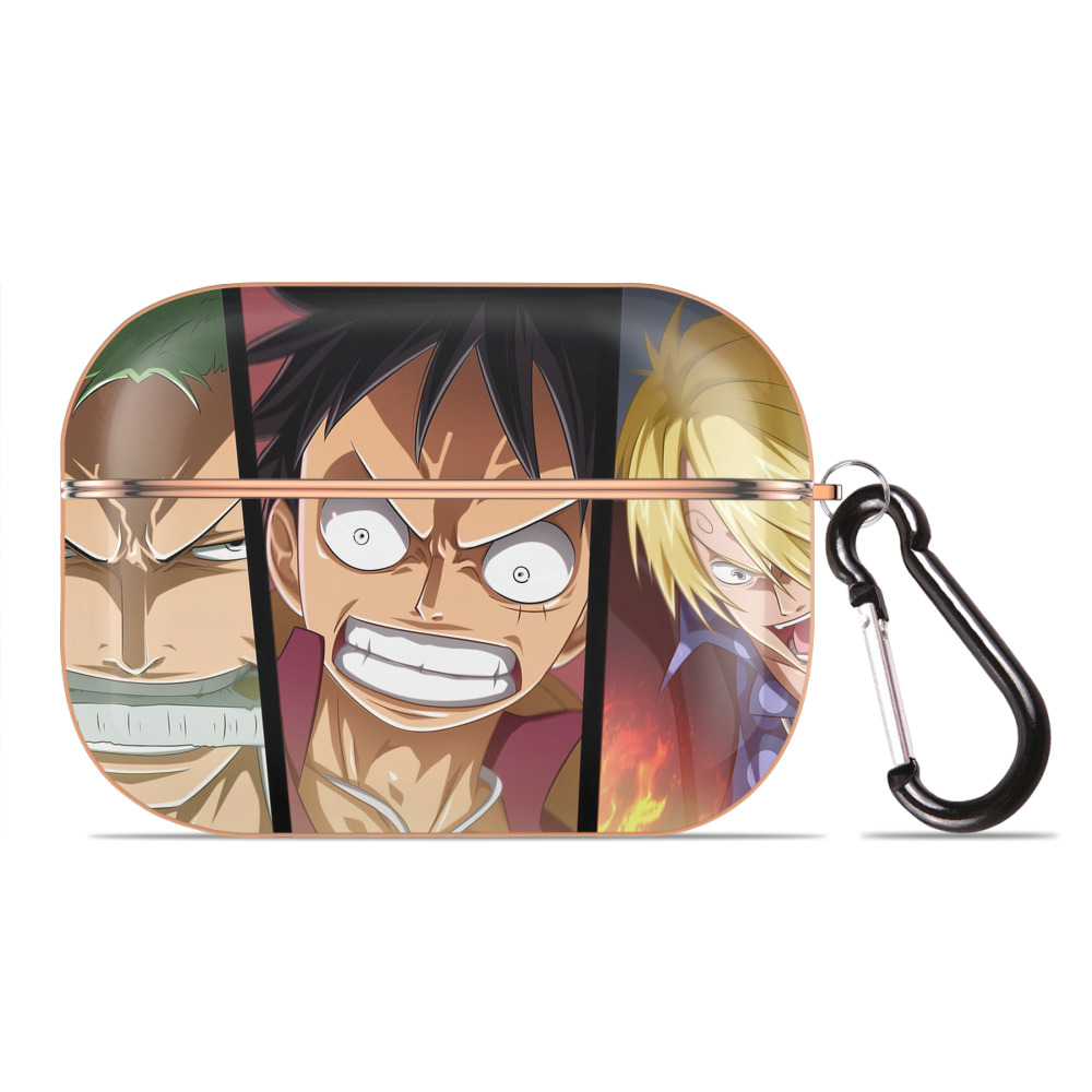 （画像用） ワンピース ONE PIECE 【AirPods Pro用】ハードシェル保護ケース｜耐衝撃・防指紋・カラビナ付き商品仕様